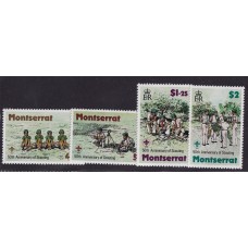 BOY SCOUT SERIE COMPLETA DE ESTAMPILLAS NUEVAS MINT SCOUTS MONTSERRAT